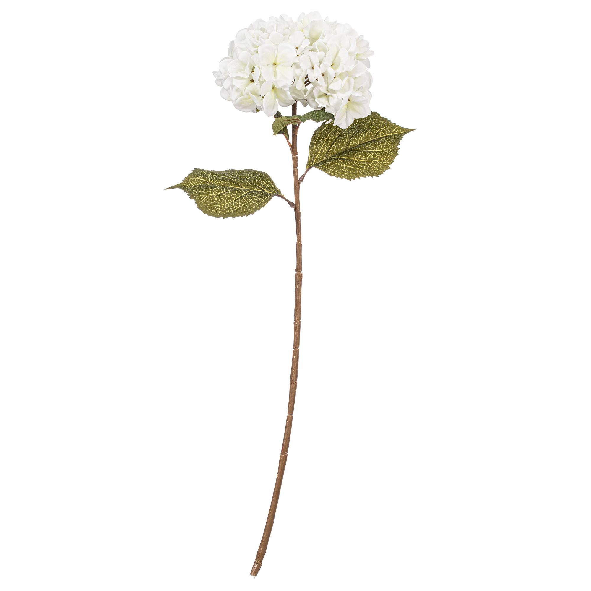 32.5" White Hydrangea Stems, 3ct.